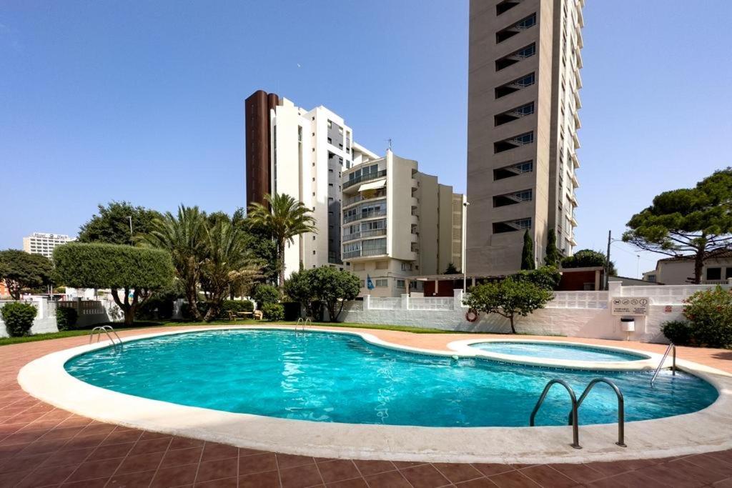 Calpe Apartamento Lujoso Bajo Terasa Piscina Aire Cerca Playa Pueblo Zewnętrze zdjęcie